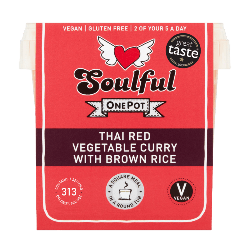 Pack of Soulful Food Thai Red Curry OnePot