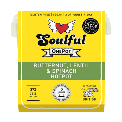 Pack of Soulful Food Butternut Lentil OnePot